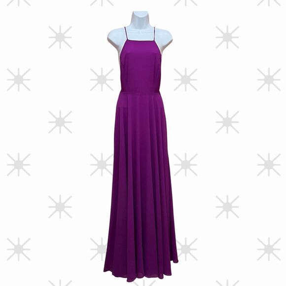 Lulus Mythical Kind of Love Flowy Purple Dress Size Small - Picture 2 of 13